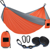 Nylon Portable Camping Hammock with Mesh for Family