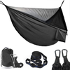 Lightweight Double Camping Hammock with Mosquito Net for Hiking and Beach