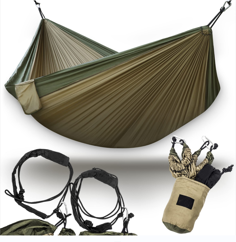 2 Person Portable Tree Hammock for outside Travel and Hiking