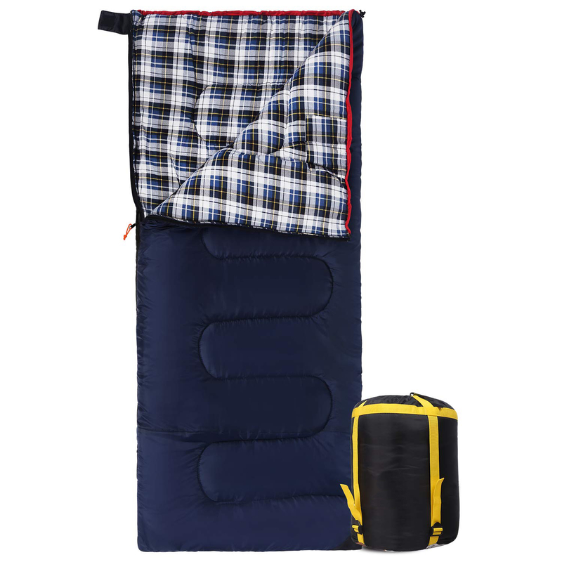 Backpacking Compression Sleeping Bag For Hiking