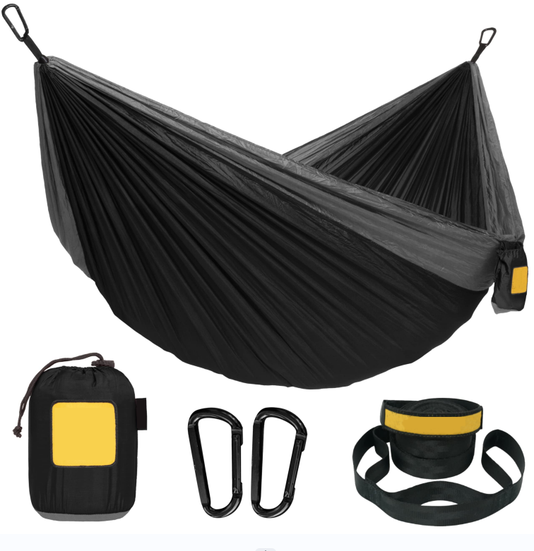 Portable Camping Hammock for Outdoor with Tree Straps