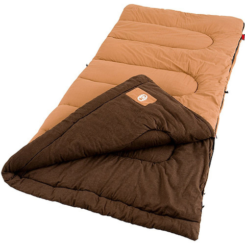 Generous Soft Backpacking Rectangular Sleeping Bag for Outdoors