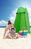 Small Waterproof Green Camping Tent For Shower