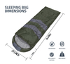 Lightweight Packable Travel Gear Camping Sleeping Bag for 1 Person