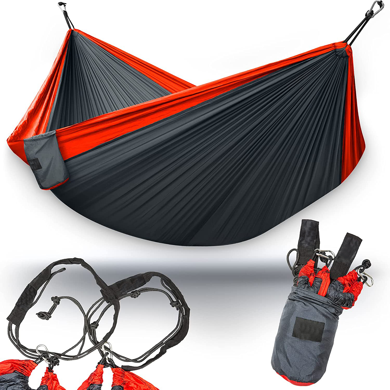 2 Person Portable Tree Hammock for outside Travel and Hiking