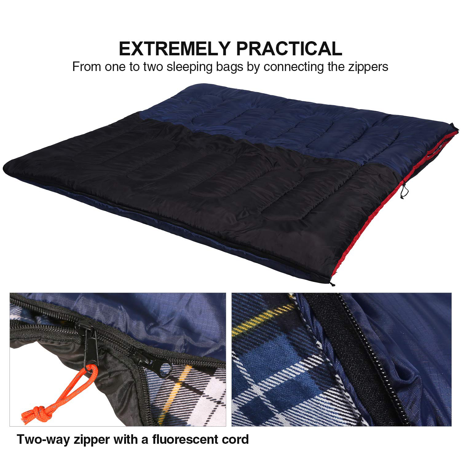 Backpacking Compression Sleeping Bag For Hiking