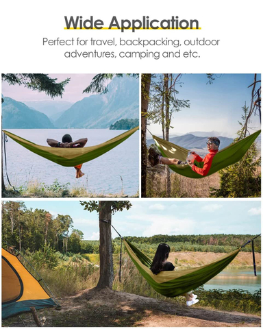 Outdoor Ultralight Camping Hammock With Bug Net