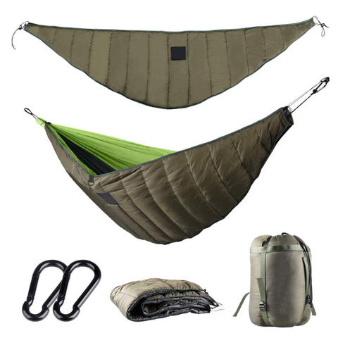 Portable Camping Hammock With Zipper For Winter