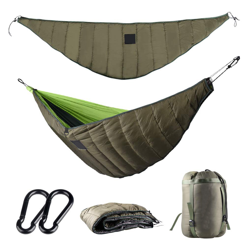 Portable Camping Hammock With Zipper For Winter