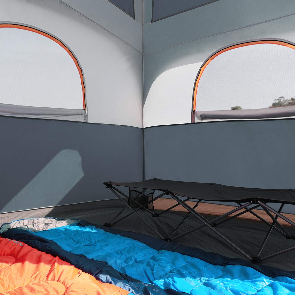 Which accessories are involved in camping tents?