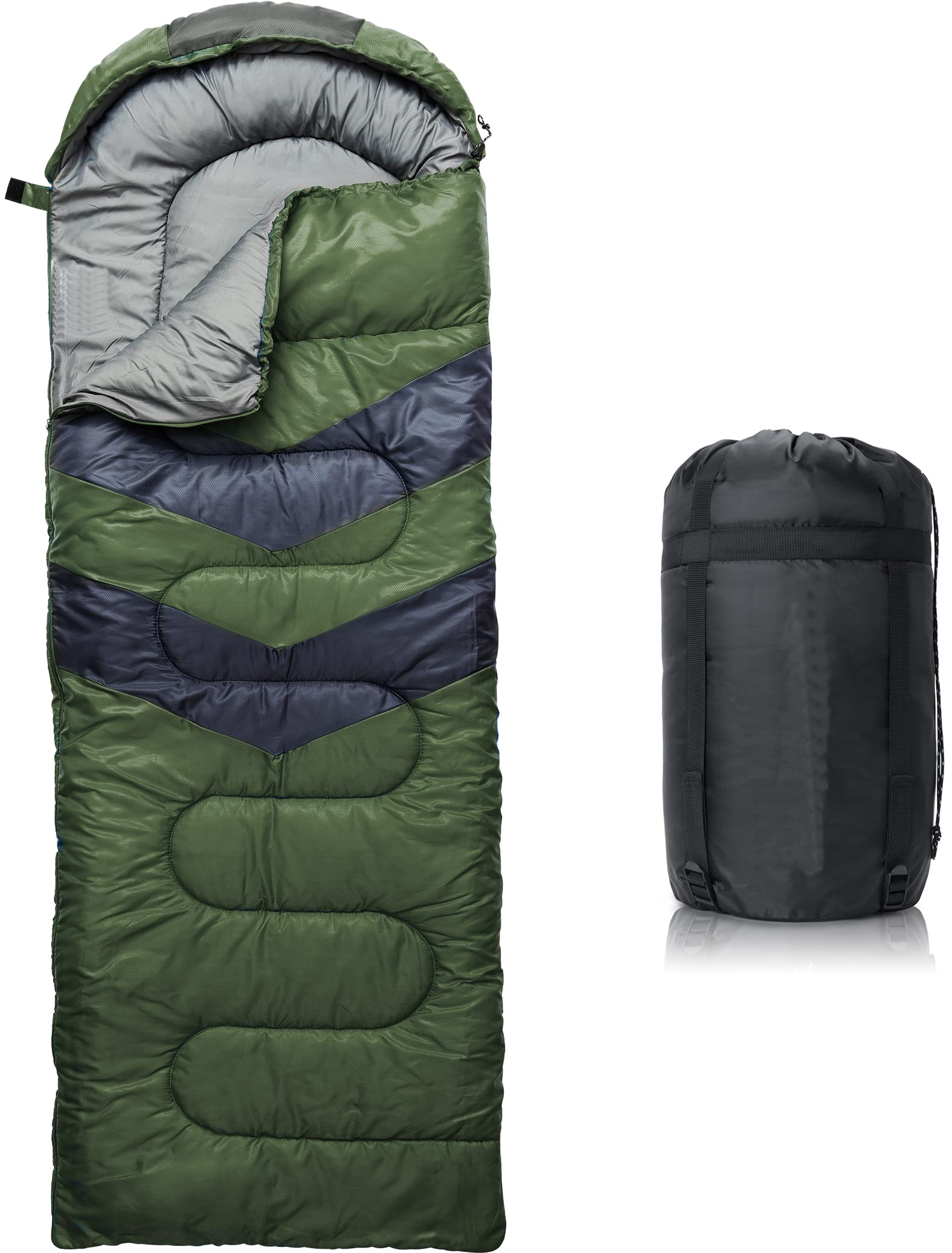 Lightweight Packable Travel Gear Camping Sleeping Bag for 1 Person