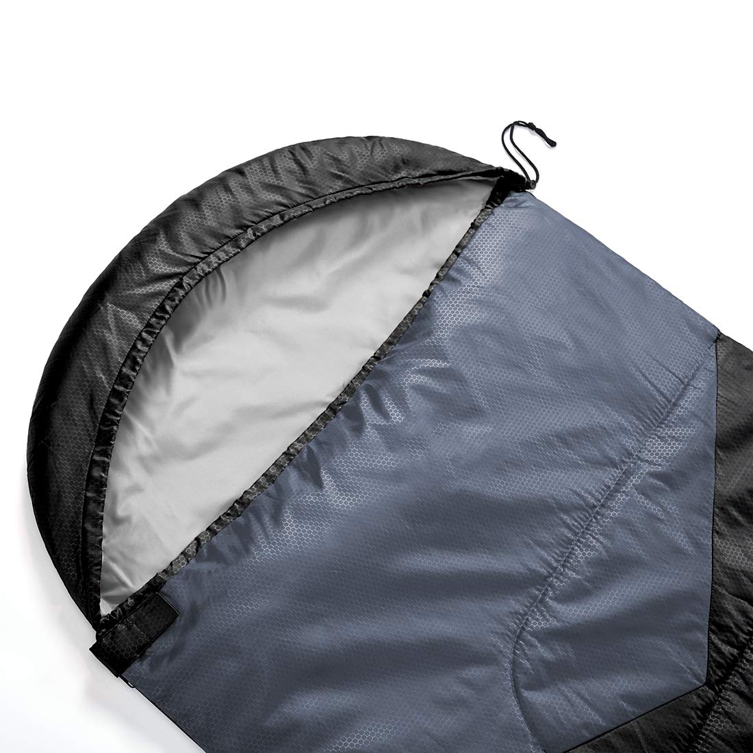 3 Season Lightweight Envelop Black Sleeping Bag