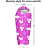 Breathable Large Sleeping Bag For Kids