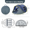 Automatic Pop Up Camping Tent For Winter