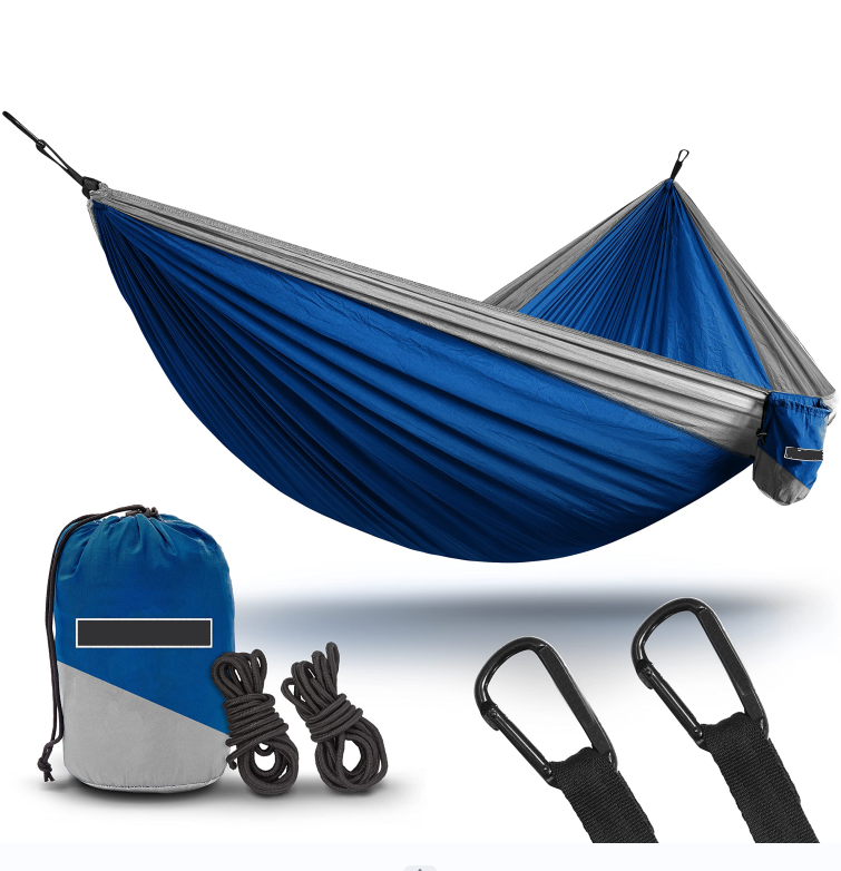 2 Persons Compact Nylon Tree Hammock for Hiking